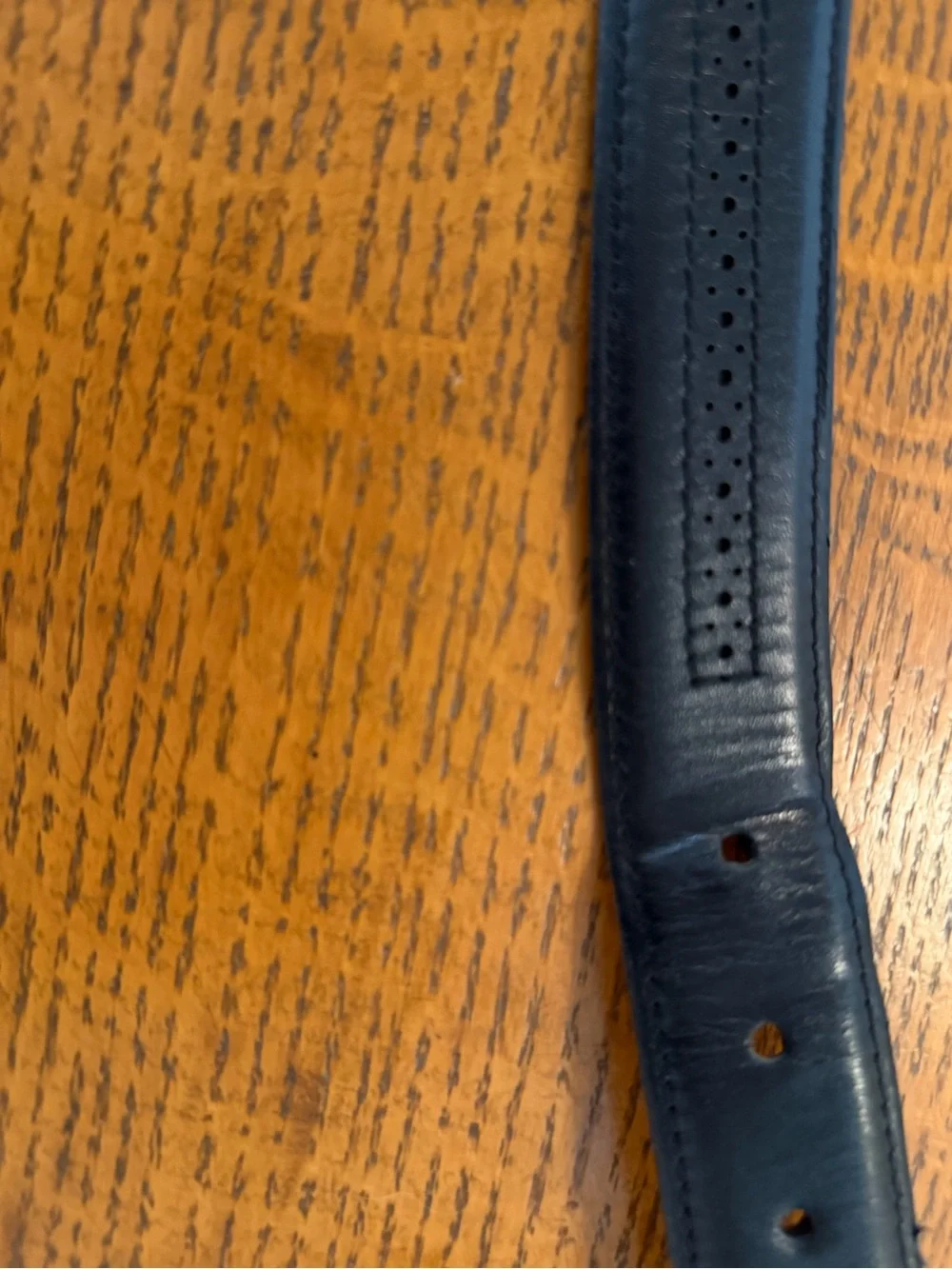 Allen Edmonds State Street European Calfskin Black Leather Dress Belt Men's 42